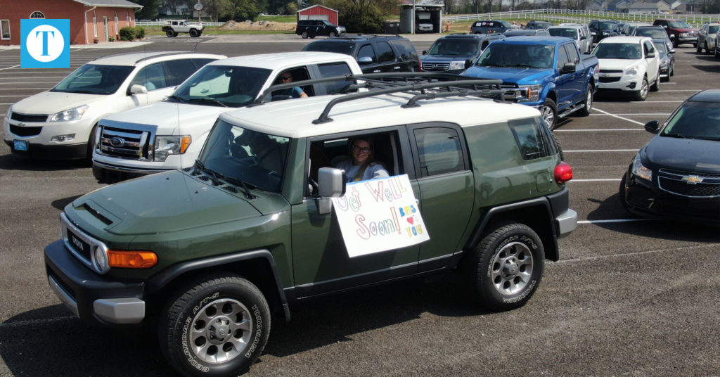 Daniel Rigling Community supports BMS principal with car parade - The Owensboro Times