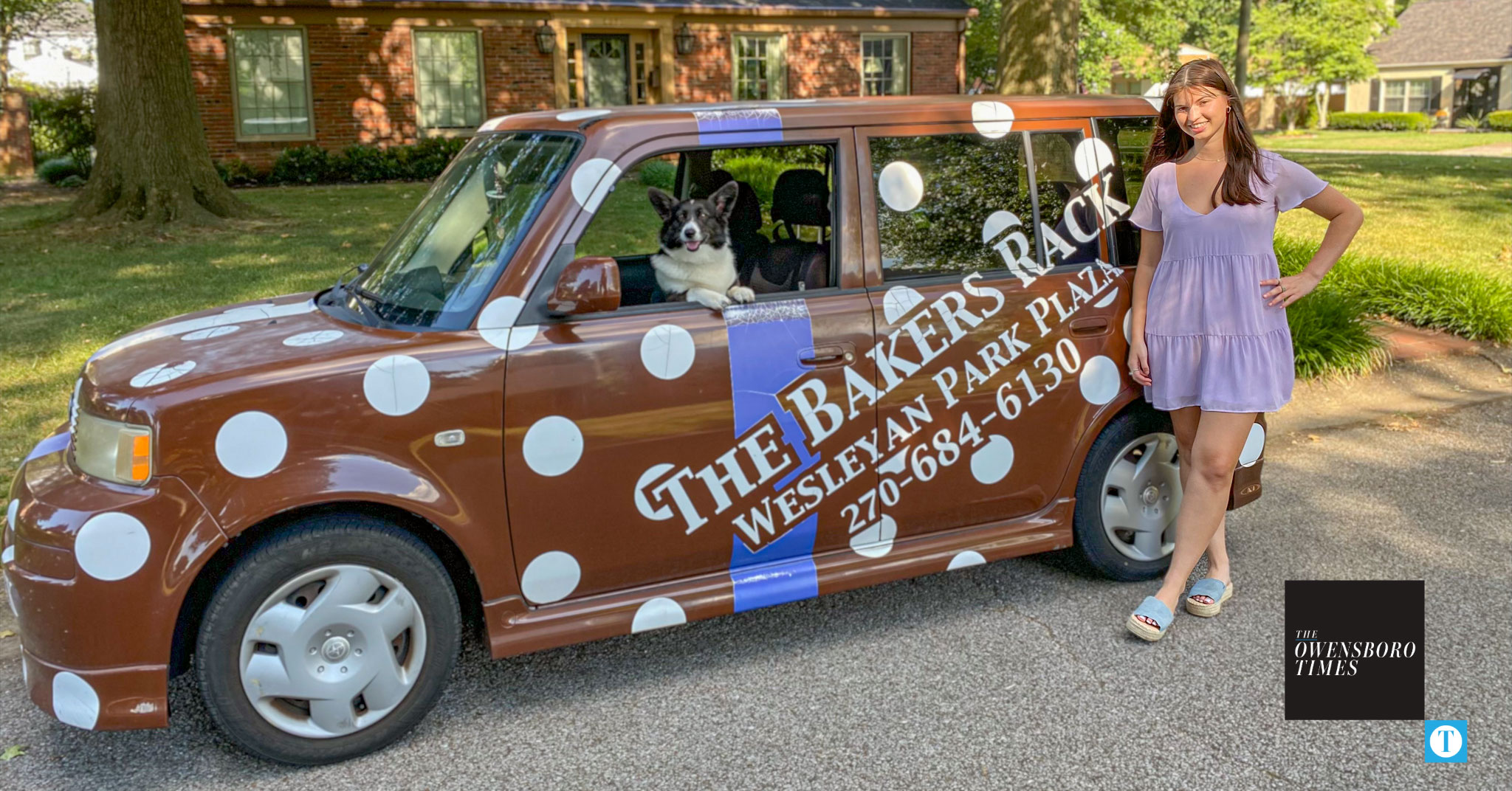 Former Baker's Rack delivery car spotted driving through town after