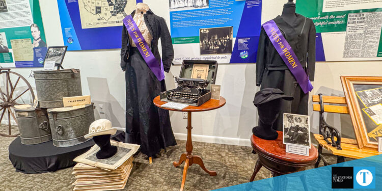 suffrage exhibit