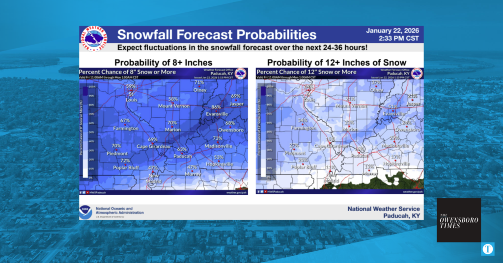 NWS: Major winter storm expected with 8+ inches of snow likely, hazardous travel conditions forecast
