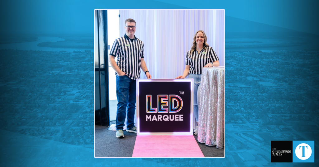 LED Marquee expands to Owensboro through local partnership with Something Borrowed