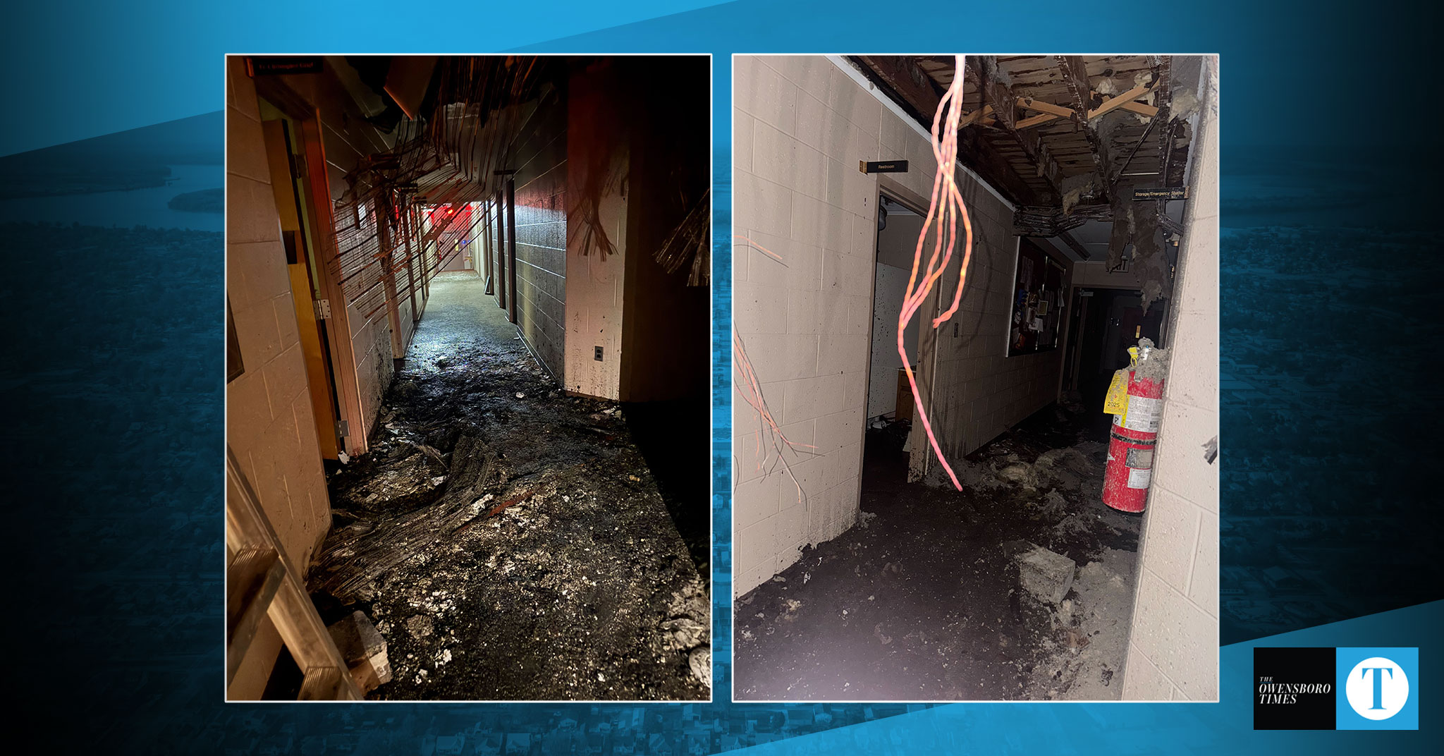 Early morning fire damages St. Stephen Cathedral parish office; no injuries reported