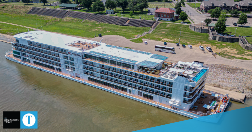 Viking River Cruises adds Owensboro to Mississippi, Ohio River itineraries for 2027