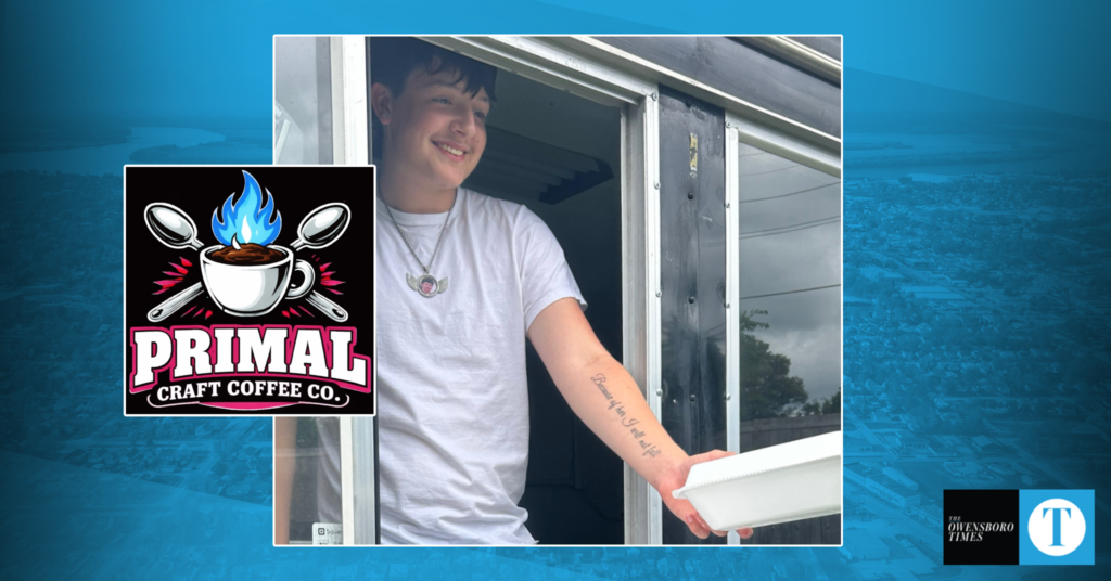 Teen entrepreneur brewing up new venture with Primal Craft Coffee Co.