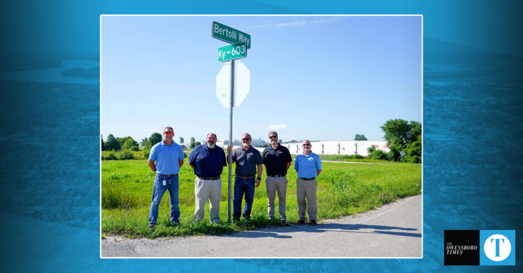 Lagoon Lane renamed Bertolli Way to reflect Mizkan expansion