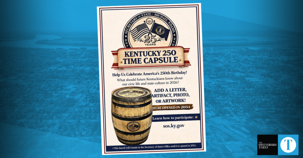 Kentuckians invited to help fill state time capsule for America's 250th anniversary