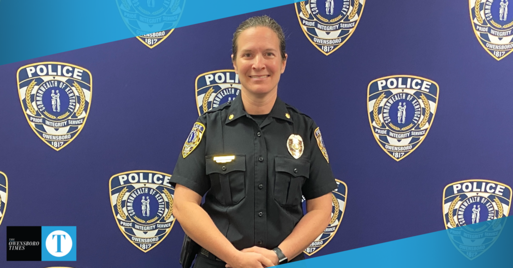 Courtney Yerington first woman ever promoted to major at OPD