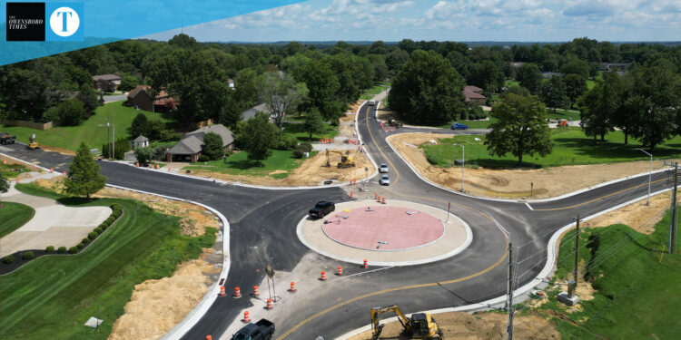 Roundabout at Fairview Drive expected to open Tuesday - The Owensboro Times