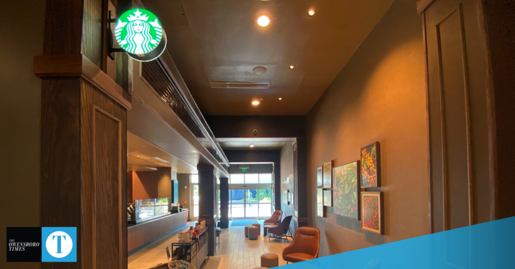 New Starbucks opens in Hampton Inn & Suites in downtown Owensboro